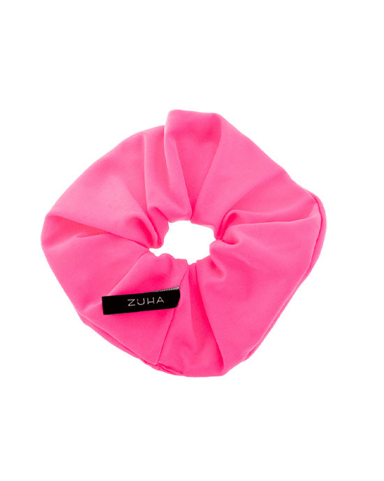 SCRUNCHIE NEON PINK